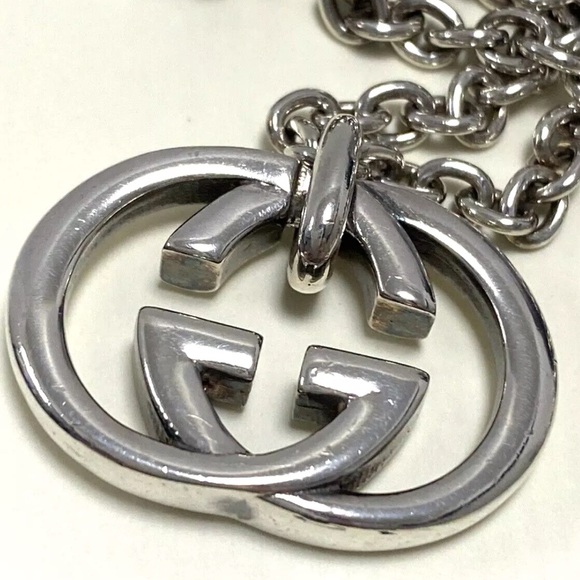 Gucci 925 Sterling Silver Luxury Necklace - Picture 3 of 7
